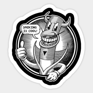 Smoking Is Cool! Sticker